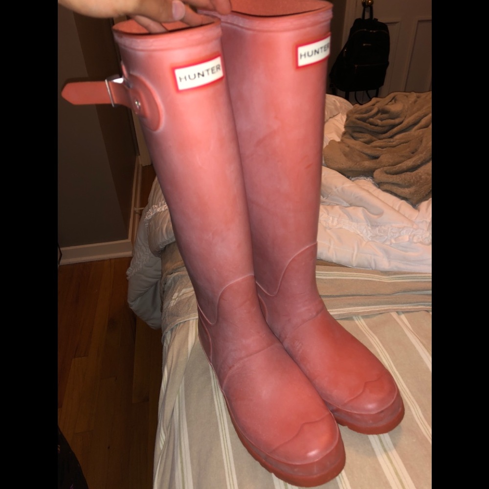 Hunter rain boots